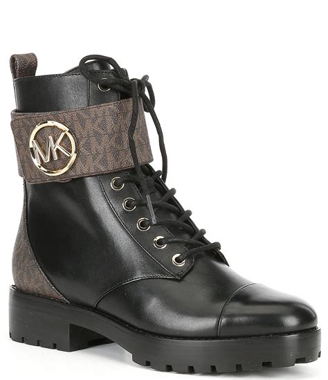 dillards michael kors boots sale|michael kors leather boots.